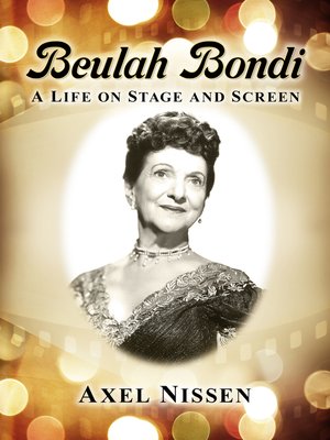 cover image of Beulah Bondi